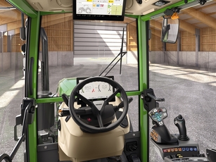 Equipment variation Profi Plus Setting 2, driver view.