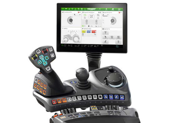 Terminal and armrest Fendt 600 Vario Power+ Setting 1