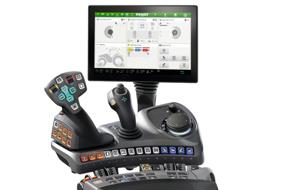 Terminal and armrest Fendt 600 Vario Power+ Setting 2